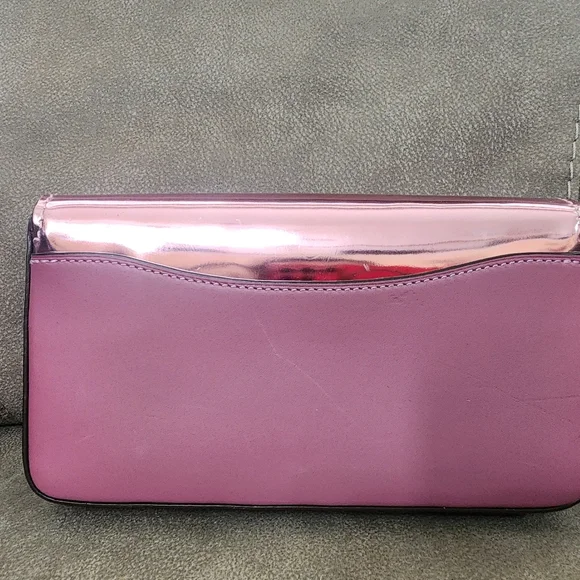 Coach Upcrafted Metallic Dinky Clutch